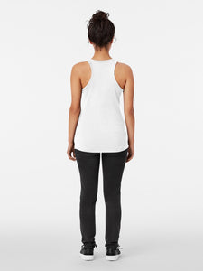MALTESE CROSS with RED LINE and HEART #16 | women's racerback tank top