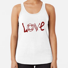 Load image into Gallery viewer, FIRE LOVE #2 | women&#39;s racerback tank top
