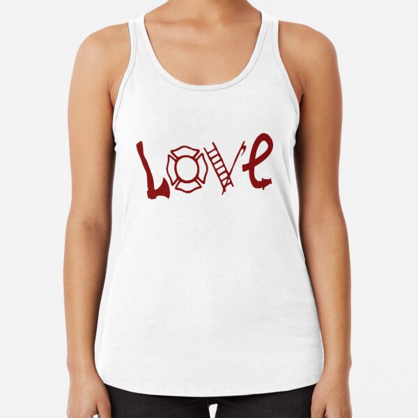 FIRE LOVE #2 | women's racerback tank top