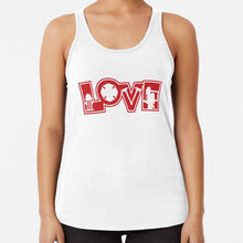 Load image into Gallery viewer, FIRE LOVE #11 | women&#39;s racerback tank top

