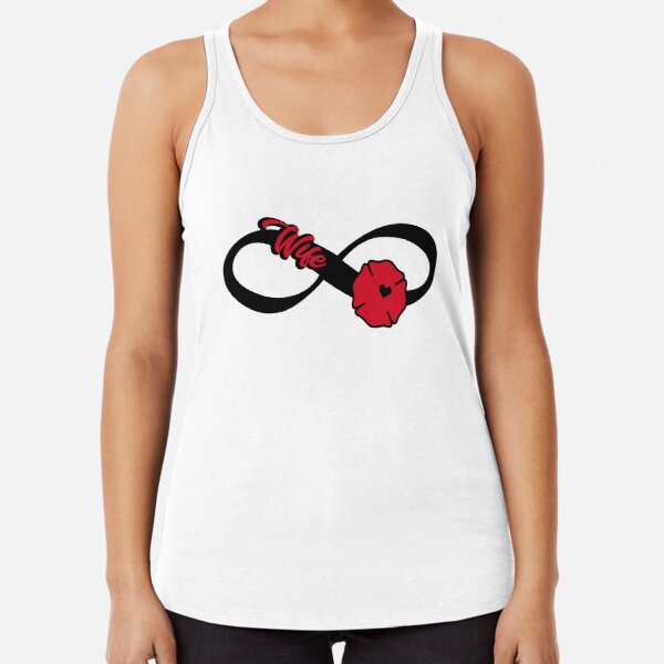 FIRE WIFE #24 | women's racerback tank top