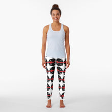 Load image into Gallery viewer, MALTESE CROSS with RED LINE HEART #43 | women&#39;s leggings
