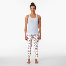 Load image into Gallery viewer, MALTESE CROSS with FLAMES #8 | women&#39;s leggings
