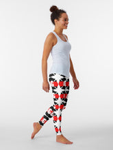 Load image into Gallery viewer, MALTESE CROSS with INITIALS #21 | women&#39;s leggings
