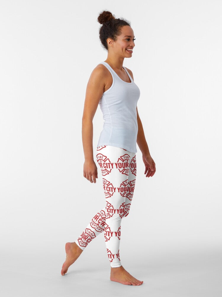 MALTESE CROSS with CITY #23 | women's leggings